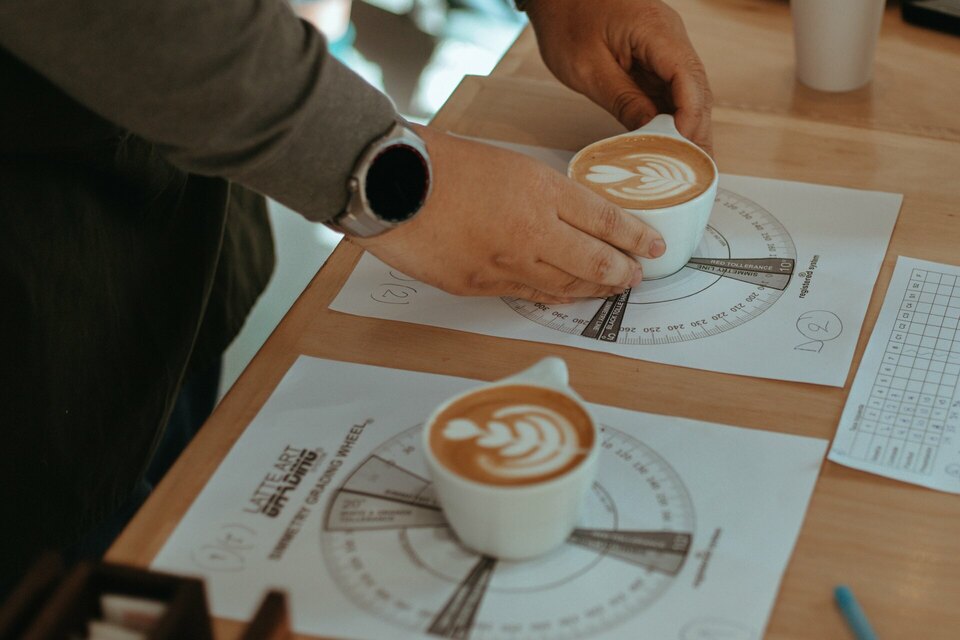 Competencia Latte Art