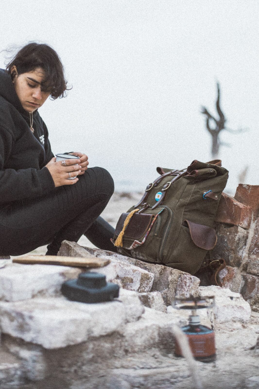 Foto Rolê aleatório de mochileira II - camping/coffee na salina da Laguna Mar Chiquita  - Imagem 19