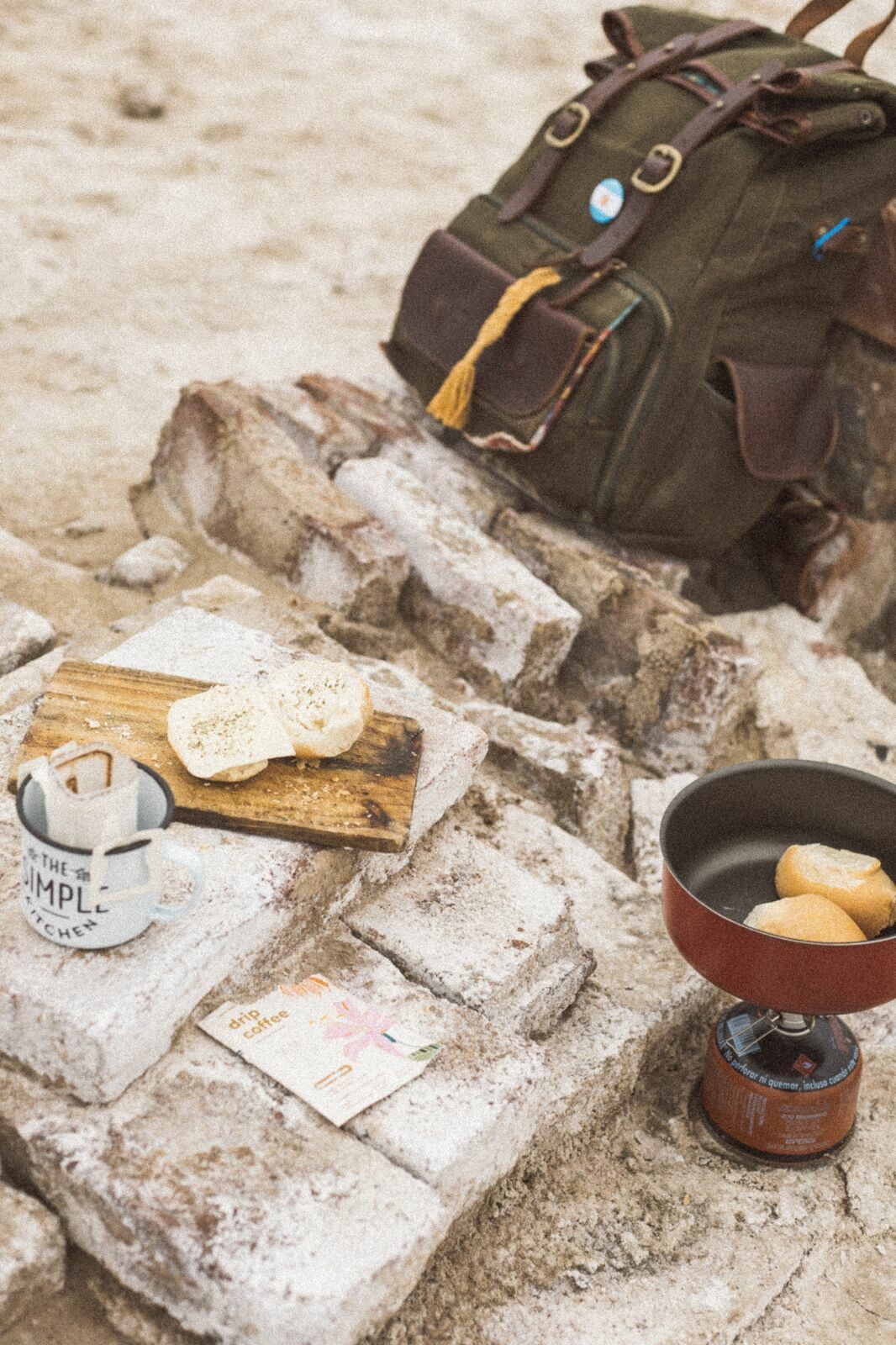 Foto Rolê aleatório de mochileira II - camping/coffee na salina da Laguna Mar Chiquita  - Imagem 2